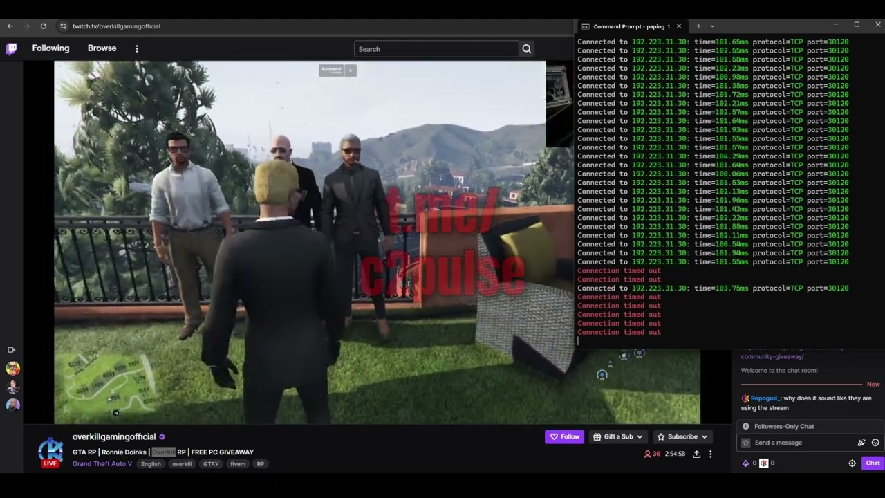 PULSE BOTNET SHOWCASE VS STREAMER FIVEM SERVER | BEST C2/BOTNET OF 2025 | BEST BYPASSES