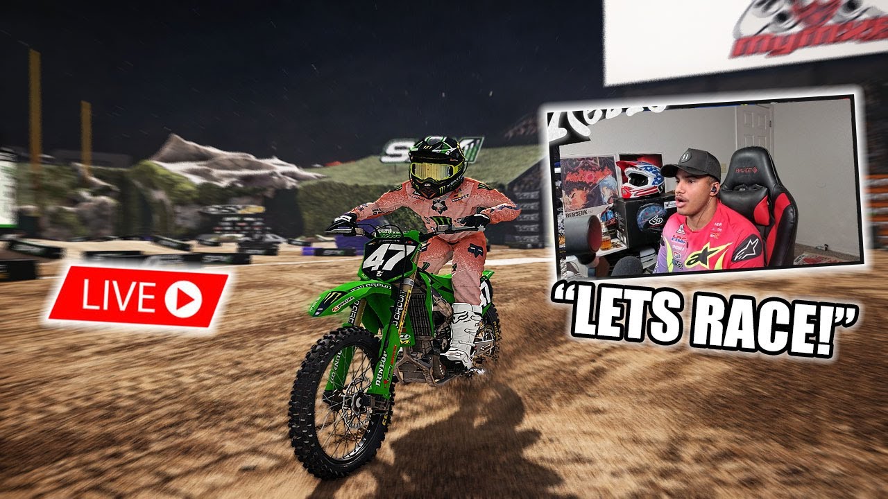🔴 LIVE – Racing Free Tracks W/ Viewers in MX BIKES!