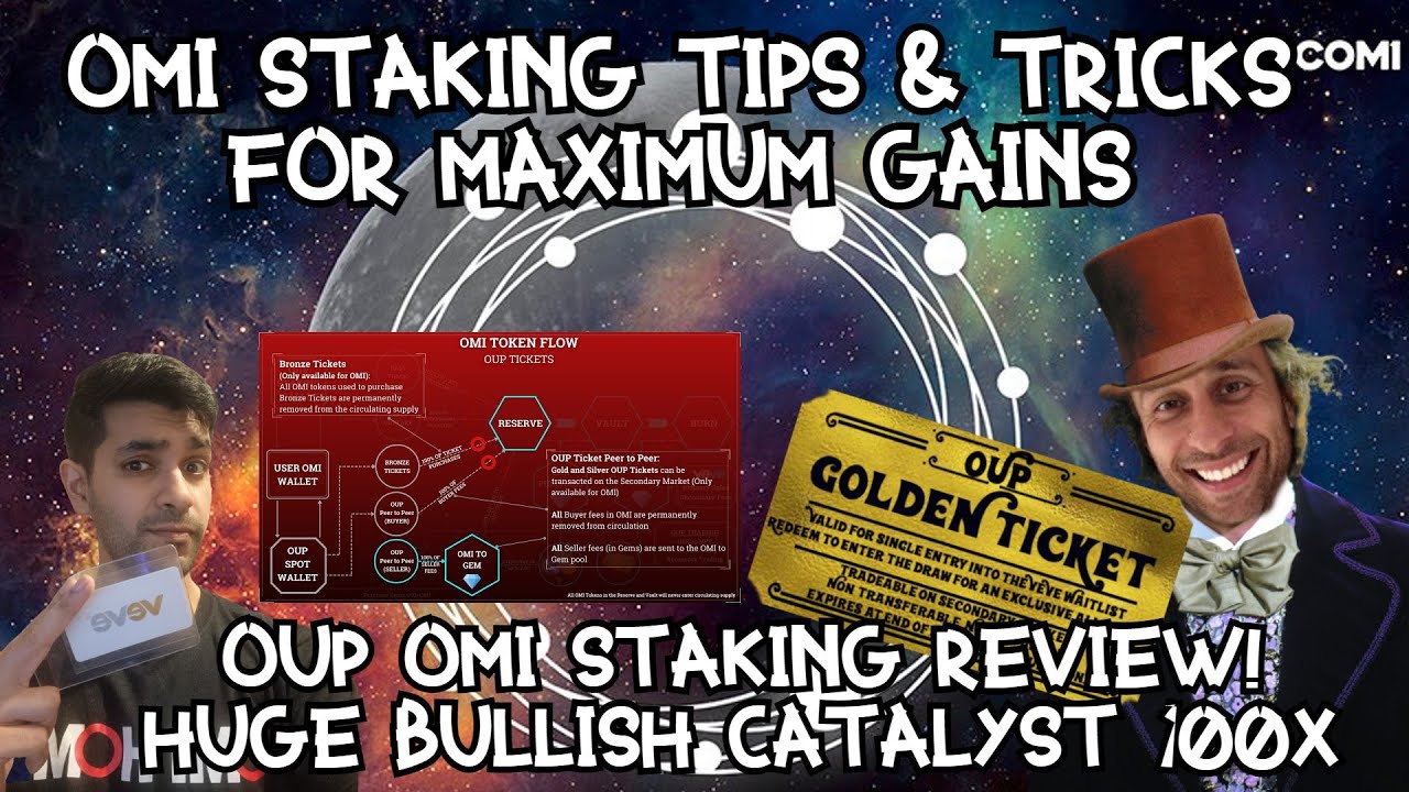 $OMI OUP staking ! Huge bullish catalyst for 100x $OMI - Double VeVeVerse land or VeVe collectible?