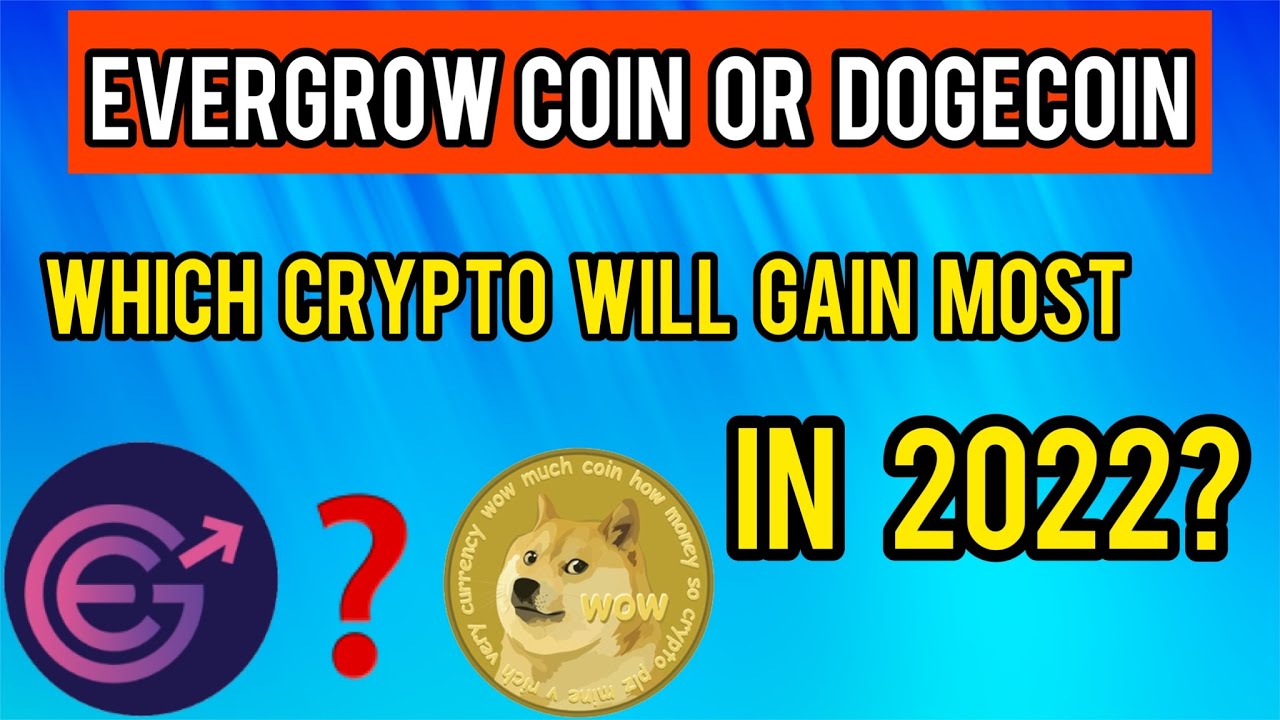 evergrow coin or dogecoin?  wich crypto will gain most in 2022 ?