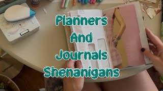 Planners and Journals Shenanigans | I am a mess!! @conversationsbymoonlight