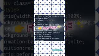 Create  Animated Grid Background part2 |HTML CSS Creative Design 🔥#html#coding#viral#trending#viral
