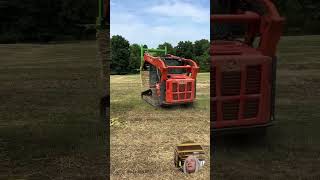 Satisfying Hay Bale Loading Operation #farming #shorts