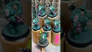 Einhyr Hearthgaurd Votann Warhammer 40k #warhammer40k #miniaturepainting #leaguesofvotann #warhammer
