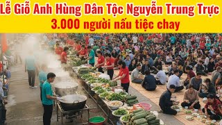 3.000 Người Nấu Tiệc Chay Khổng Lồ Tại Lễ Giỗ Nguyễn Trung Trực