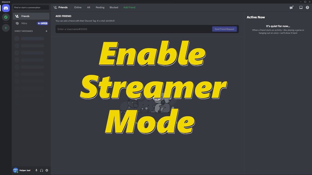 Discord: How to Configure Streamer Mode - Technipages