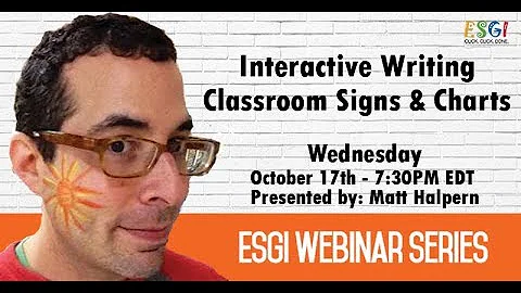 Interactive Writing Classroom Signs & Charts with ...