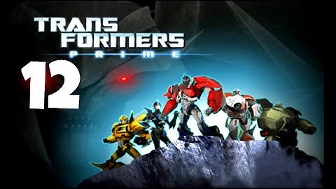 Transformers Prime The Game Walktrough Part 12 Optimus Vs Megatron. One Shall Stand