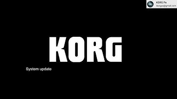 Update KORG Pa4X OS v.3.0.0 - Pa4X next