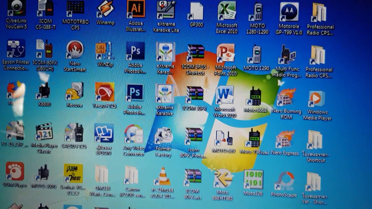วิธีลงโปรแกรม (install) Motorola T98