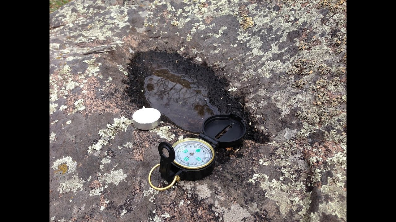 Floatable Compass DIY - Making a Floating Compass - YouTube