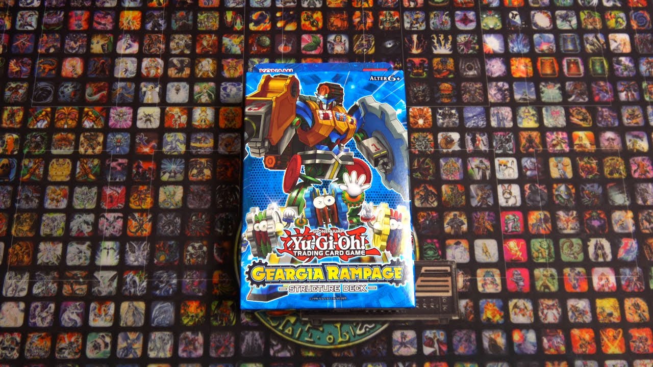 yugioh geargia rampage structure deck card list Yu-Gi-Oh Geargia Rampage Structure Deck [1st EDITION] [Sealed Deck] (Konami) : Toys & Games except Geargiauger YuGiOh Geargia Rampage Structure Deck