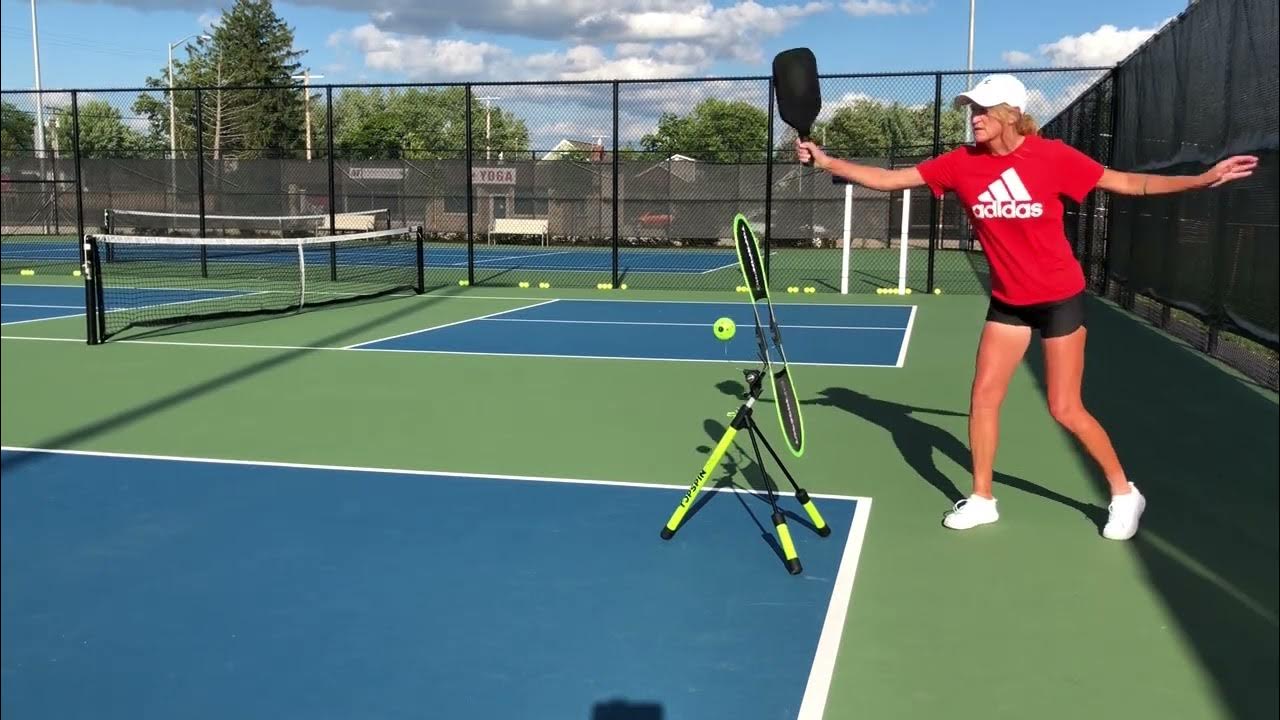 TopspinPro Pickleball Backhand Demo YouTube