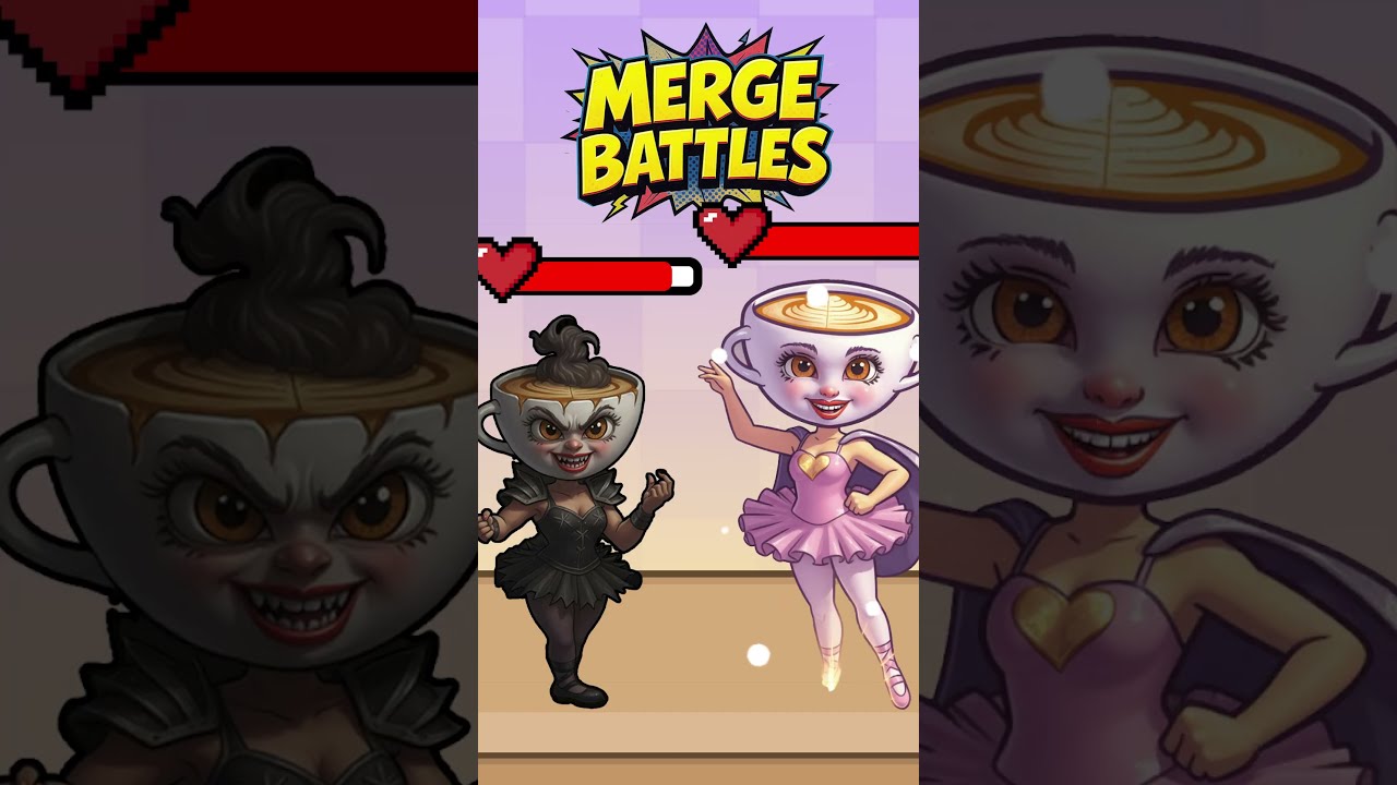 Merge Battles Ballerina Cappuccina New Update Most Game Ever Shorts Brainrot Mergefellas