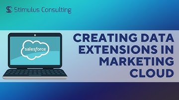 Salesforce Tutorial | Creating Data Extensions in Marketing Cloud
