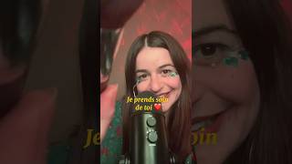 Je prends soin de toi ❤️ #asmr #pourtoi #asmrsounds #dormir #tingles