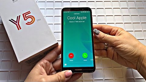 Huawei Y5 Lite (2018) DRA-LX5 Incoming call