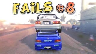 Racing Games FAILS Compilation #8