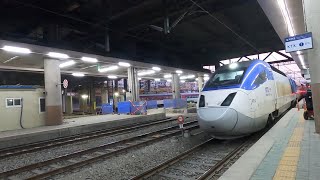 동해행 KTX-산천 #841 / 청량리역 도착영상