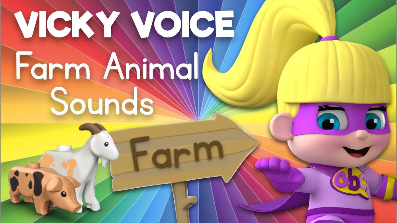 Super Geek Heroes - Vicky Voice Farm Animal Sounds