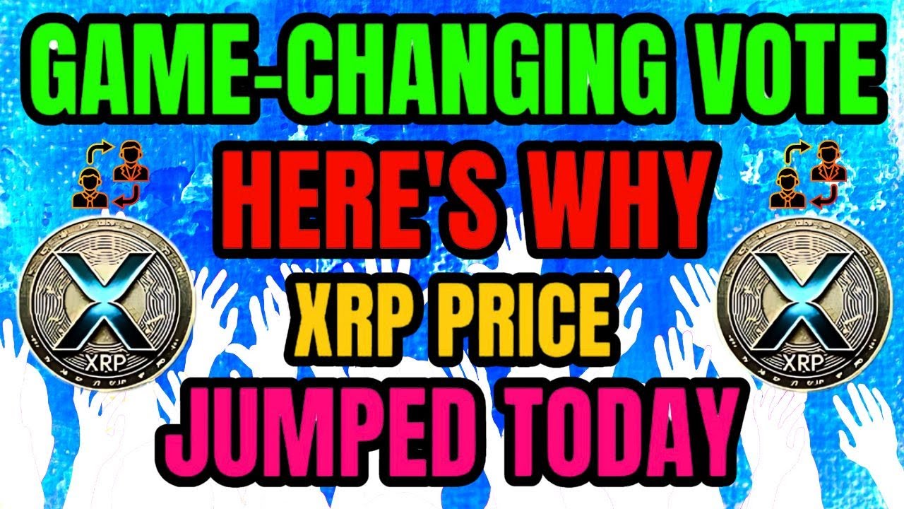 XRP Gets Political: "GAME-CHANGING VOTE IN WASHINGTON"! XRP LATEST NEWS TODAY'S 