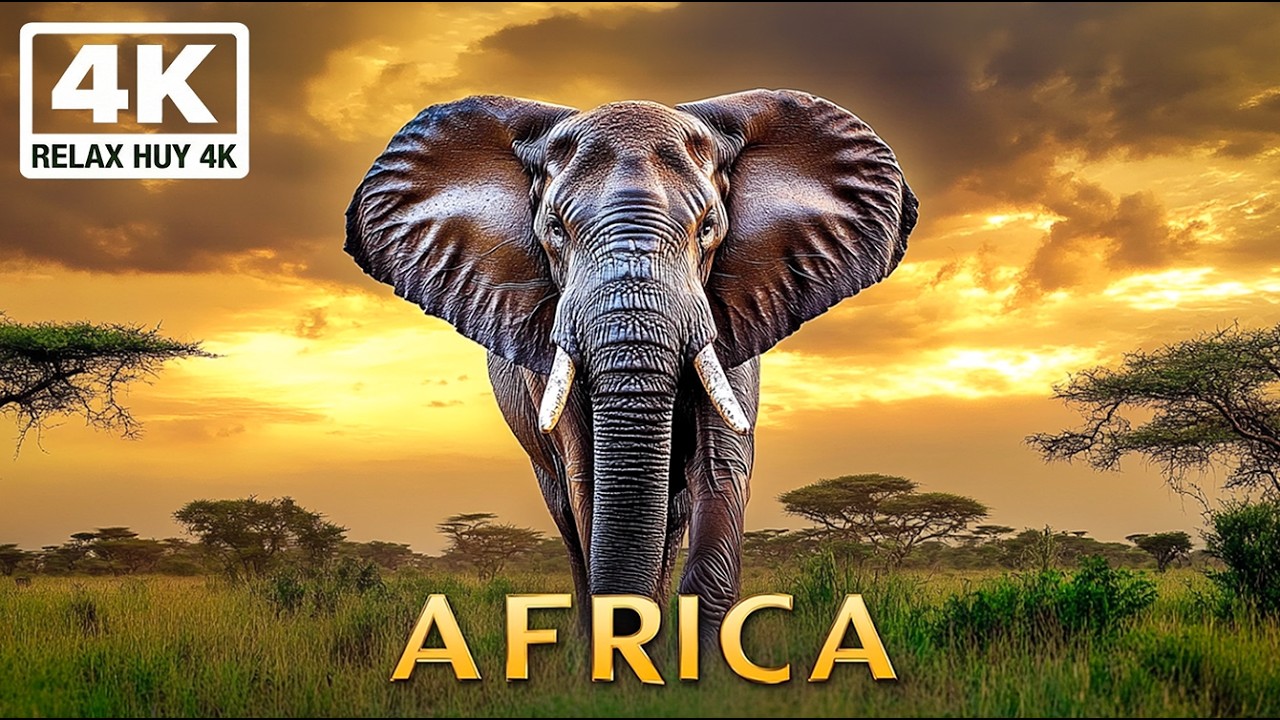 Amazing African Wildlife 4K | The Wild Beauty of Africa & Spectacular Nature in 4K Resolution