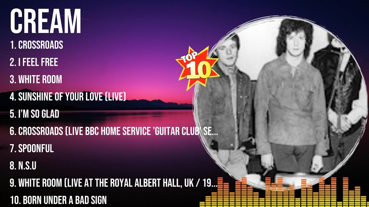 Cream Greatest Hits Full Album Top Songs of the Cream YouTube