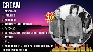 Cream Greatest Hits Full Album ~ Top Songs of the Cream