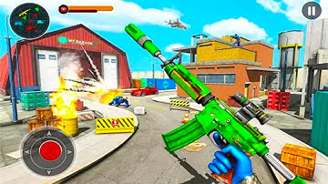 FPS Robot Shooting Strike : Counter Terrorist Game - Android GamePlay - FPS Shooting Games Android#5