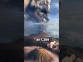 This volcanic eruption turned 11,000 people into ashes.#shorts