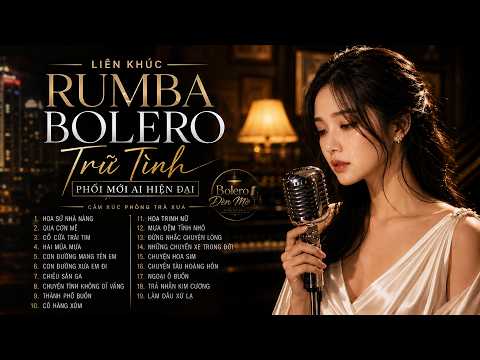 NHẠC RUMBA BOLERO TRỮ TÌNH Phối Mới AI Giọng Ca Hay Như Nuốt Đĩa - 1000 Người Nghe 999 Người Khen