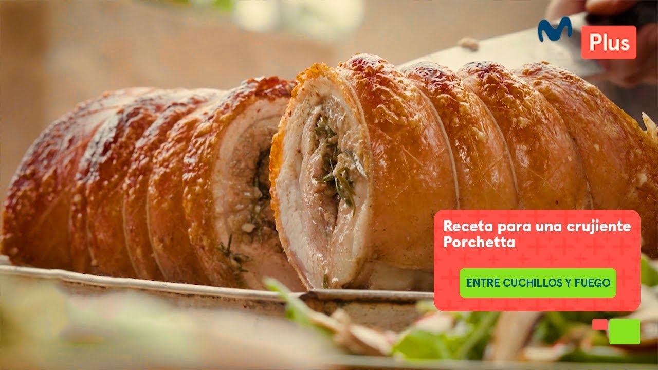 Entre Cuchillos y Fuego - Receta para una crujiente Porchetta