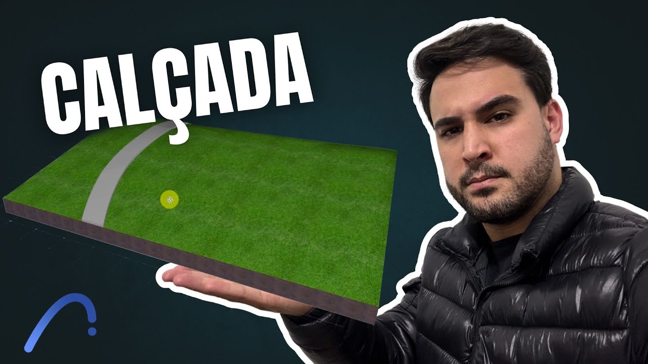 Capa do vídeo: Terreno Inclinado no Archicad: O Truque para Calçadas e Guias que Acompanham a Topografia