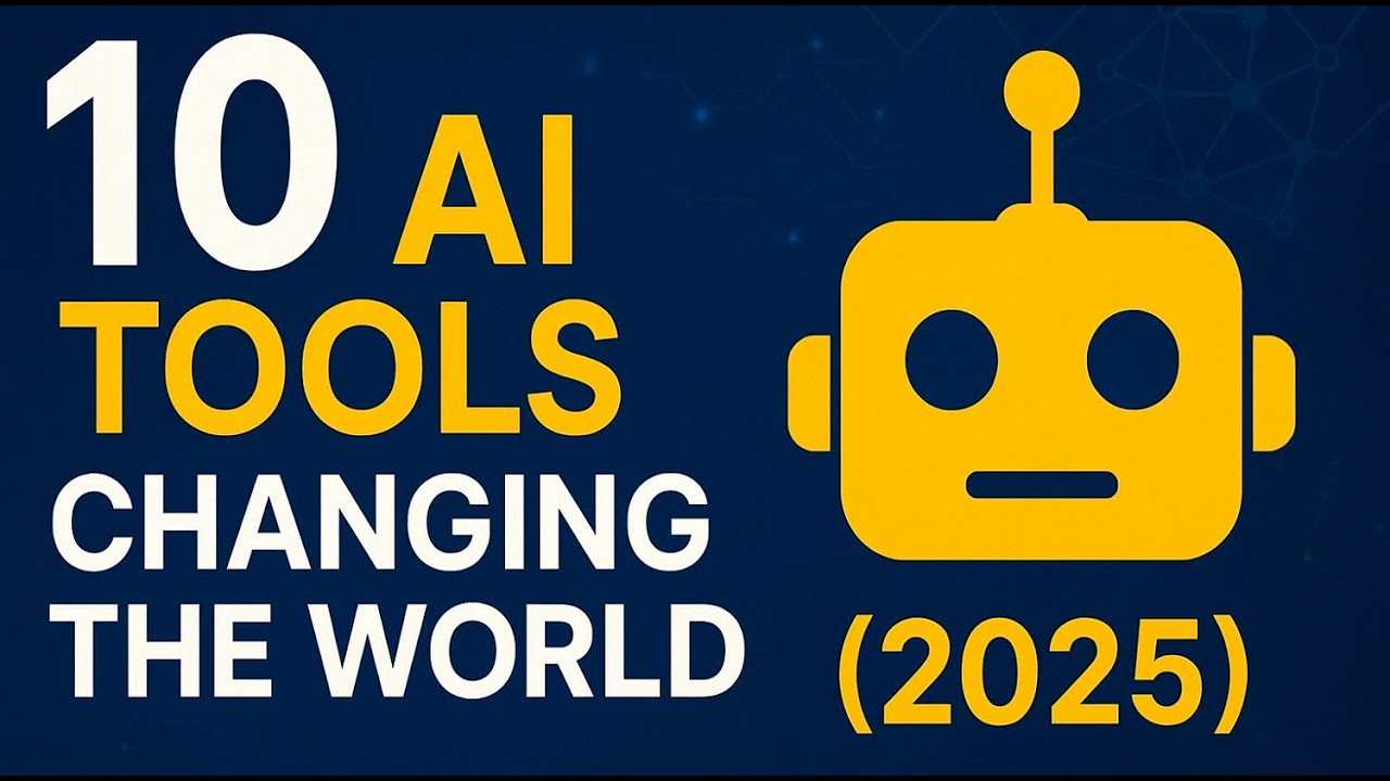 10 New AI Tools & Breakthroughs Changing the World in 2025 | Future of ...