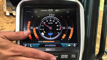 A tour of the new Hyundai EX monitor and AAVM 360 view