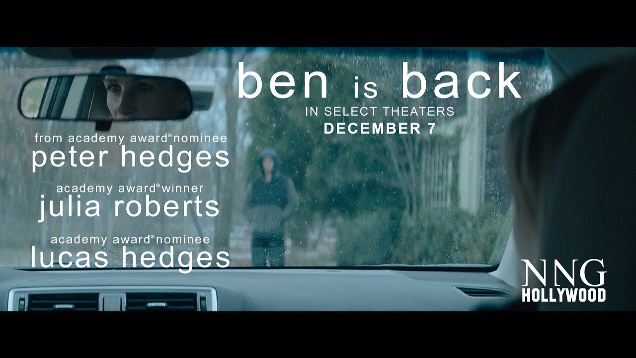 newspaper mockup Ben Is Back - Teaser Trailer - NNG Hollywood - America This Week