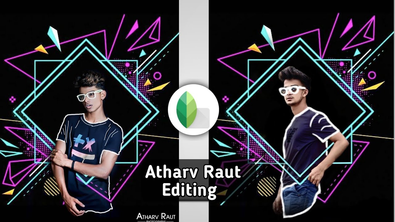 Atharv Raut Inspired New Concept Editing in Snapseed App