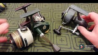 Vintage spinning reel collection PT2 (Daiwa, KP Morritts and Shakespeare)