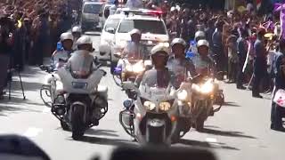 Pope Francis Papal Visit - motorcade plus protests [Nagtahan and Mendiola, Manila; Jan 16, 2015]