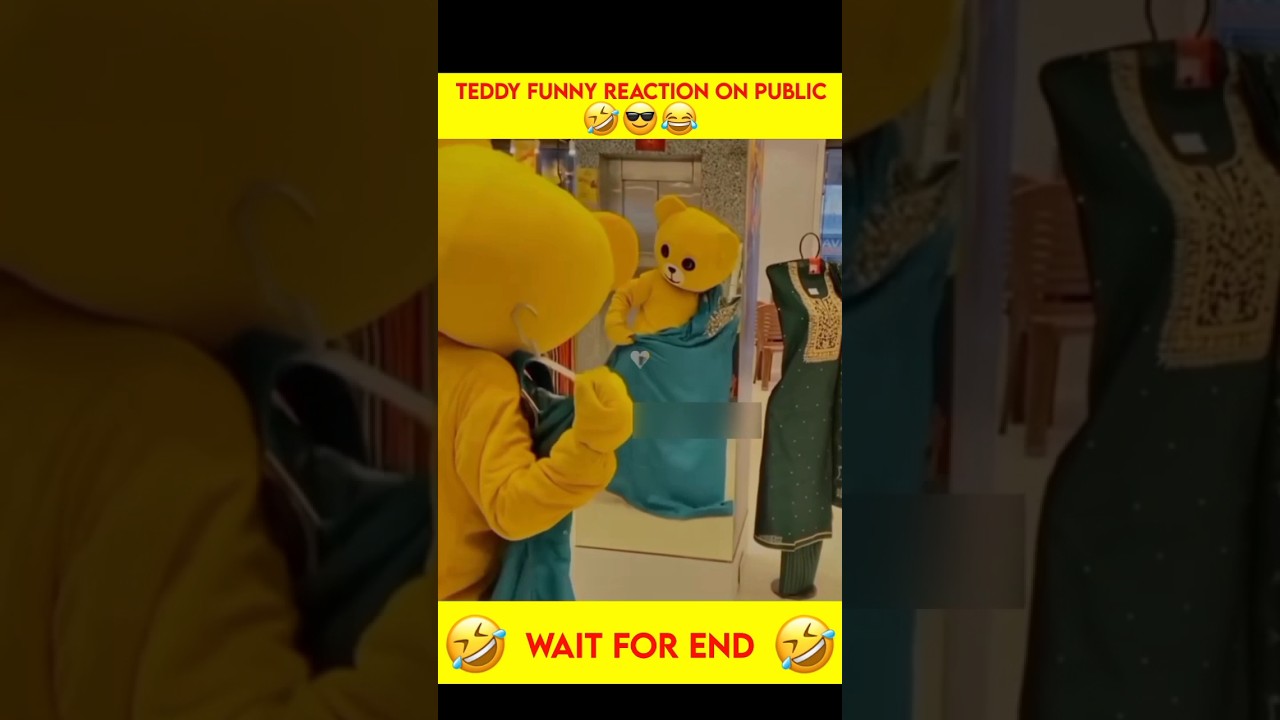 🤣mall reaction on public 😎😂 