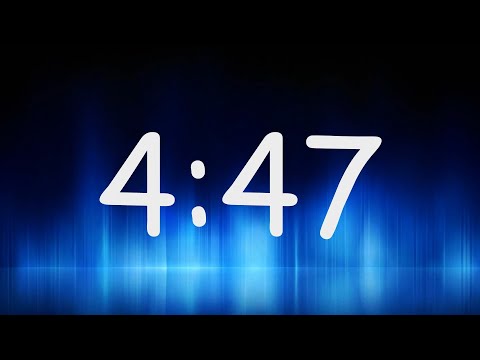 4:47 Minutes Timer / Countdown from 4min 47sec