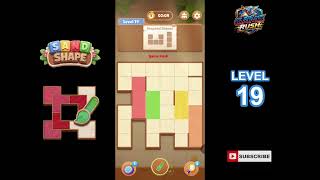 Sand Shape Level 19 Walkthrough – Complete Solution