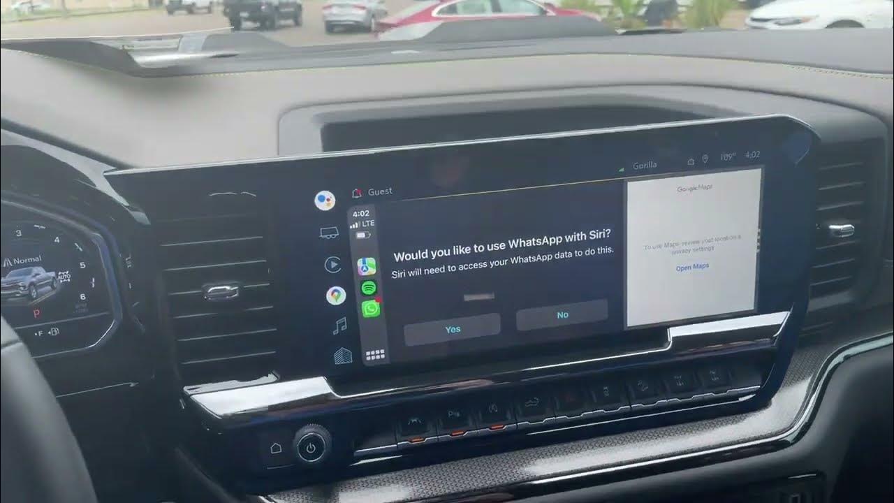 How to set up Apple CarPlay on the Chevrolet ZR2 Silverado YouTube