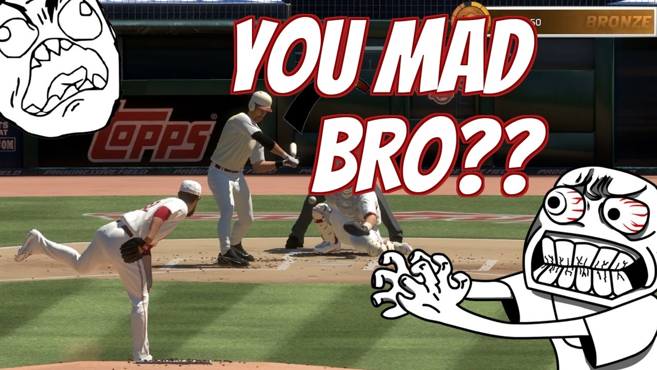 RAGING HARD😤  IT STARTED OFF SO WELL! MLB THE SHOW 17 DIAMOND DYNASTY