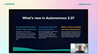 Applitools Autonomous 2.0 with AI-Assisted Interactive Test Authoring and More