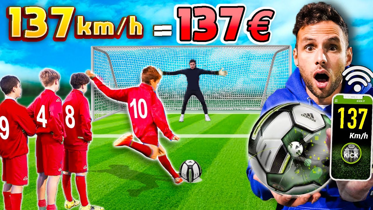Regaliamo SOLDI al TIRO PIÙ FORTE !! 1 km/h = 1 € | Footwork Italia