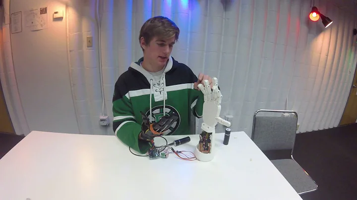 DIY 3D Printed Robotic Hand Part 2 - Trevor H