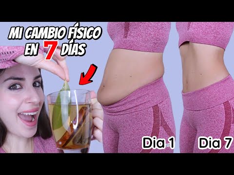 ASÍ PERDÍ 3 KILOS EN 1 SEMANA💪MI CAMBIO FÍSICO EN SÓLO 7 DÍAS!