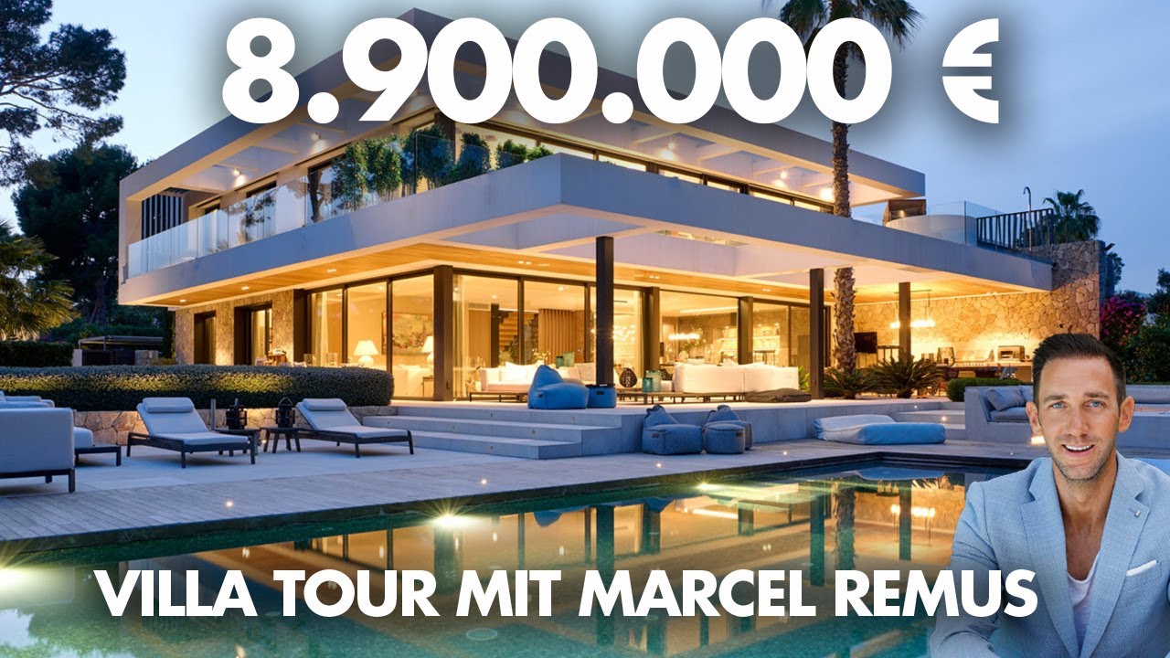 FAMILIEN VILLA AM GOLFPLATZ SANTA PONSA! 8.9 Mio.€ TOUR MIT MARCEL REMUS