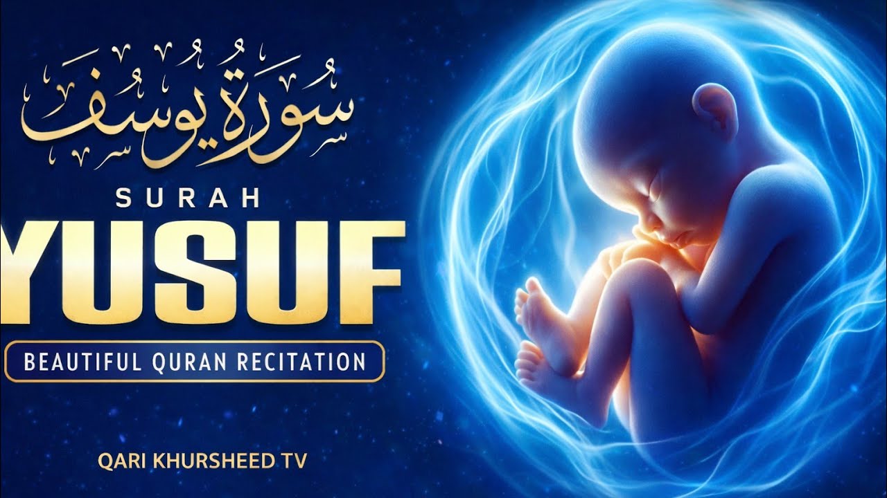 Quran For Peace & Healing | Surah Yusuf Full | سورة يوسف | Soul Relaxing Recitation |qari khurshid 